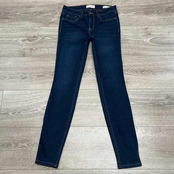 Jessica Simpson Kiss Me Super Skinny Jeans Dark Wash Denim 27 - Picture 7 of 16